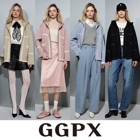26SS GGPX 컬러블럭 후디 자켓 1종