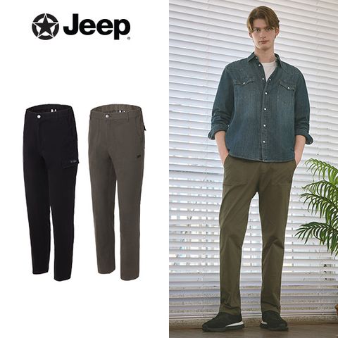 [JEEP]지프 26SS 남성 면 팬츠 2종 세트
