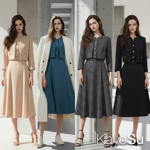 [케이수]26SS 클래식 투인원 드레스 1종