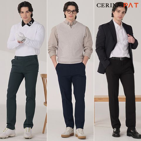[CERINI BY PAT] 남성 봄 릴렉스팬츠 3종