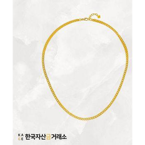한국자산금거래소 KAGE 24K 순금 꽃벌 체인 목걸이