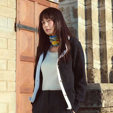 26SS 핸드크로쉐 후드니트 점퍼