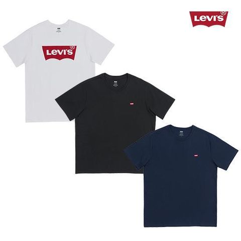 O LEVIS 26SS 남성 시그니처 로고 반팔 티셔츠 3종