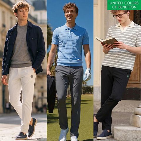 베네통 26SS 남성 어반 플렉스 팬츠 1종