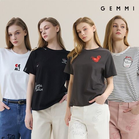 (A)겜미 26SS 반팔 티셔츠 4종