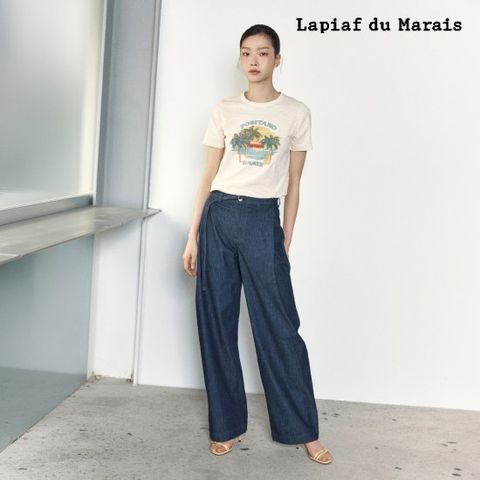 라삐아프 26SS 사이드플리츠데님 1종