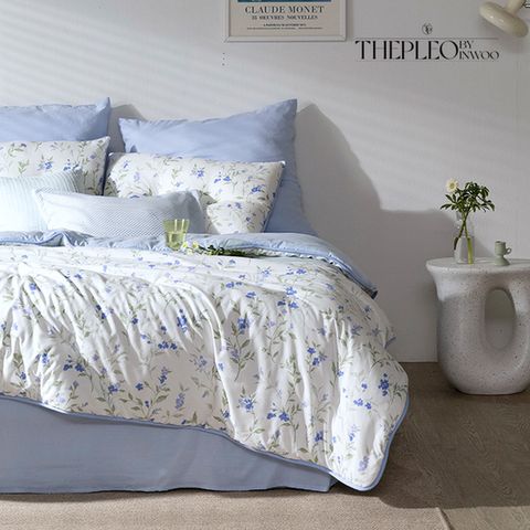 (방송에서만 풀구성) 더플레오 봄 차렵이불Q 2장+경추베개2+베개커버2