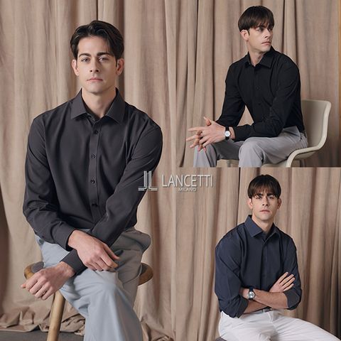 란체티 남성 우븐 셔츠 3종