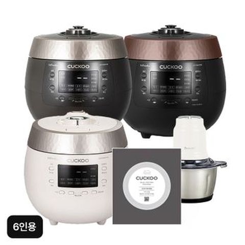 쿠쿠 블랙스톤 CRP-R0695FGW/FGB,0625FBB+멀티다지기+이중모션패킹1개+매트리스케어