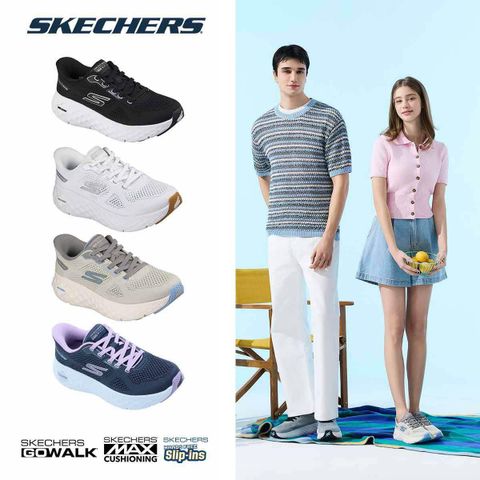 26년]여성 스케쳐스 고워크 맥스쿠셔닝 플렉스 슬립인스