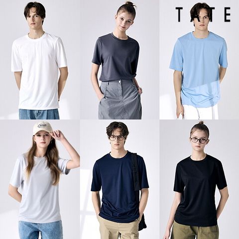 TATE 26SS 남녀 에어쿨 냉감티셔츠 6종