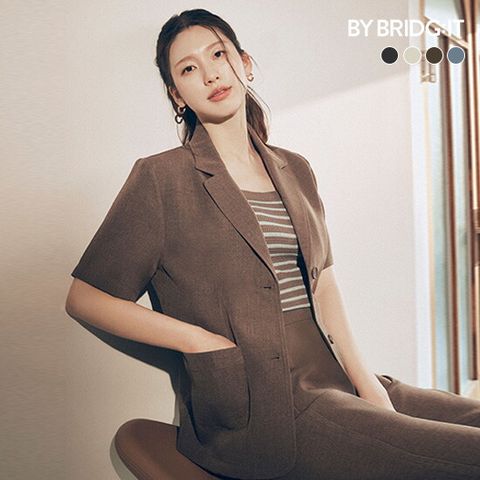 ○ 26SS 링클프리 썸머 셋업 4종(자켓+슬리브리스+하프팬츠+롱팬츠)