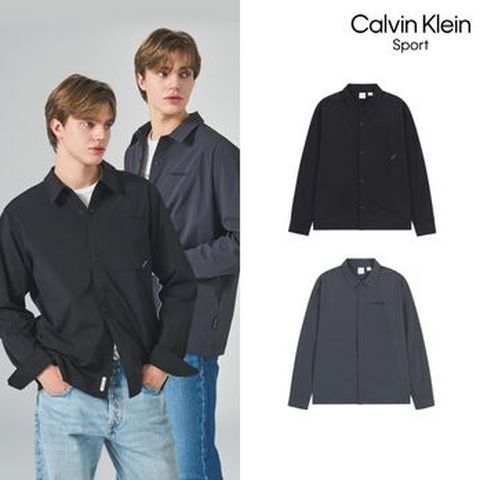 CK스포츠 26SS 남성 우븐 셔츠형재킷 2종