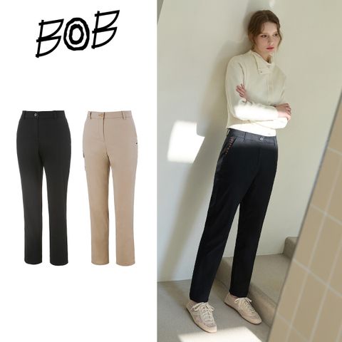 ○ BOB 여성 26SS 코튼 블랜디드 팬츠 2종
