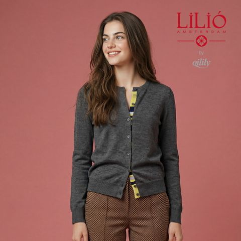 by 오일릴리 26SS 파인 울100 시그니처 가디건