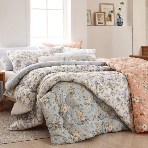 [슈퍼퀸 3장]휴어스 소프트플란넬 워싱 차렵이불 (1+1+1)_시즌3