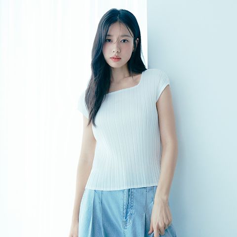 [최초가69,900]X요이츠 26SS 플리츠 스퀘어캡소매 2종