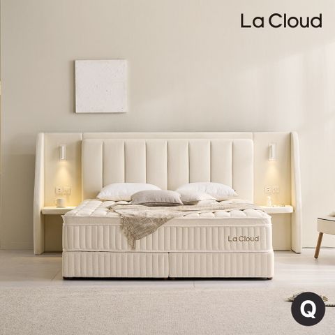 루미엘 호텔식 투매트리스 침대 풀패키지 퀸Q+9종 구성