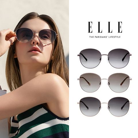 엘르 ELLE 엣지 티타늄 선글라스 EL3004