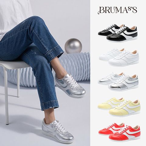 브루마스 26SS 양가죽 스니커즈