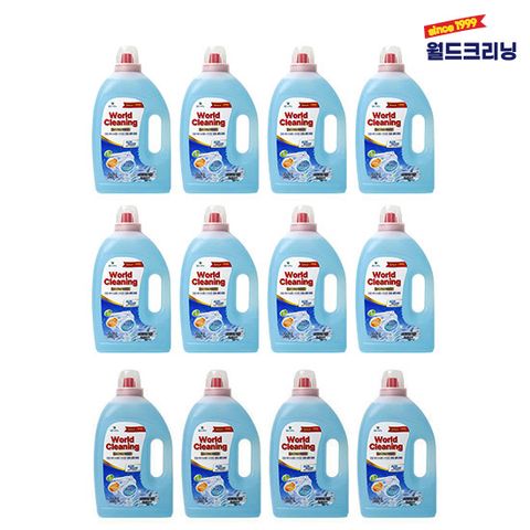 딥클린 액체세제 2.5L x 12통