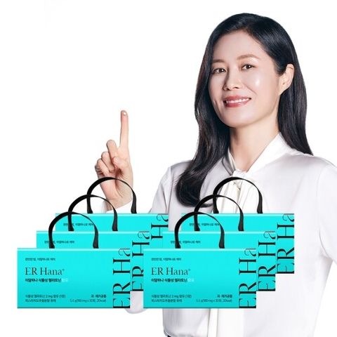 [6박스]이알하나 식물성 멜라토닌 함유 6박스 (180mg x 30정 x 6박스)