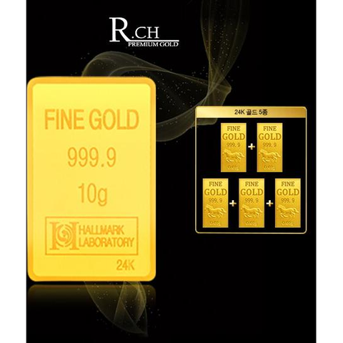 ○ 24K 순금 프라임 골드바 10g +  24K 순금 골드 5종