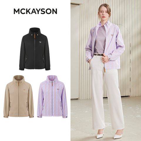 [MCKAYSON]26SS 헤리티지 나일론 스트레치 자켓 여성