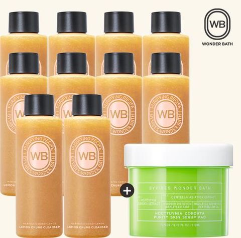 레몬청 클렌저_허니&레몬 10병 + 어성초패드 1박스