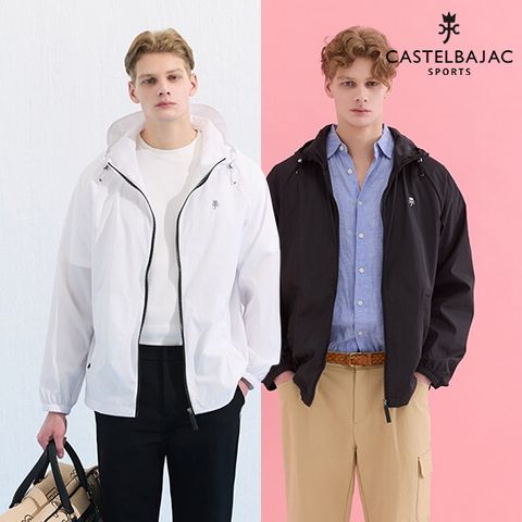 까스텔바작 26SS 남성 메종 모노그램 시어 나일론 자켓 1종