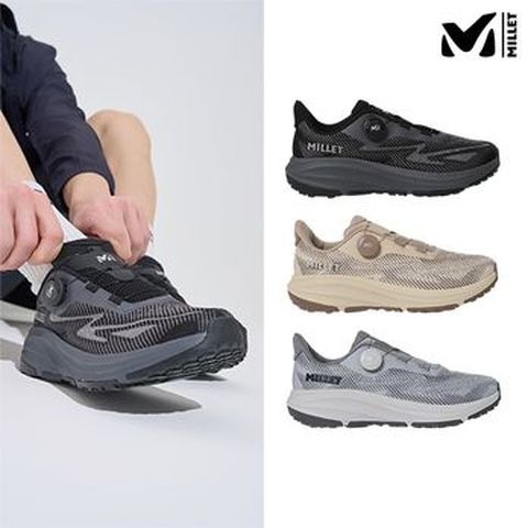 밀레 26SS 남성 데일리 다이얼 워킹화