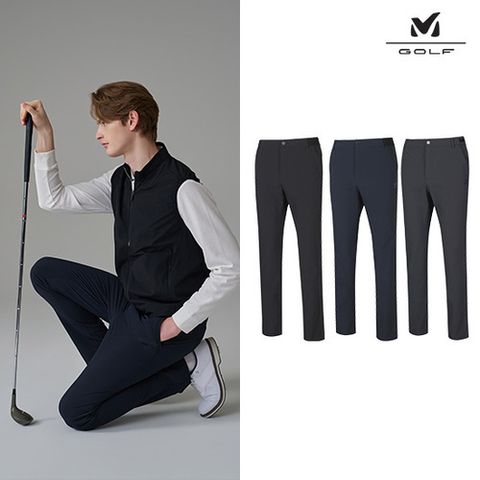 [밀레 골프] 26SS 남성 컴포트 스트레치 팬츠 3종