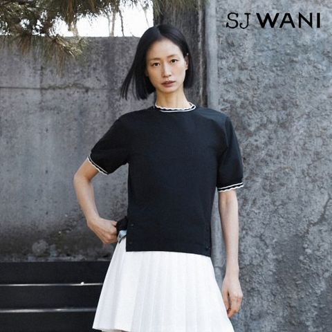 SJ와니 26SS 썸머 펀칭 하프탑 1종 (골프)