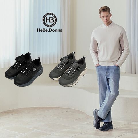 헤베도나 26SS 남성 맥스 클라우드 듀얼 쿠션 다이얼화