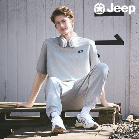 JEEP 26SS 남성 셋업(반팔티+반바지+긴바지)