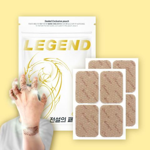 [롯데카드5%할인][라오메뜨/80매] 전설의 패치 준대형 80매 (5.9x4.2cm)