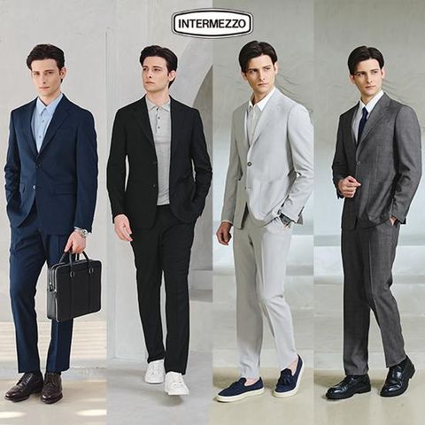 인터메조 26SS 남성 썸머 비즈니스  수트 2set
