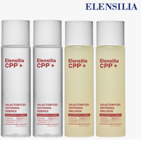 [NH카드5%할인][모바일] 엘렌실라 CPP 갈락토미세스 화이트닝 에센스 155ml 2개 + CPP 갈락토미세스 에멀전 155ml 2개