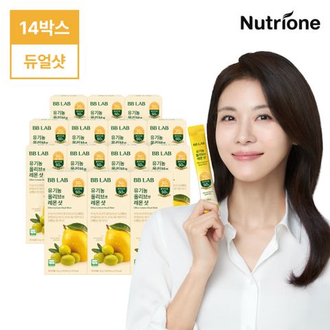 [방송] 뉴트리원 비비랩 유기농 올리브엔 레몬샷 14박스