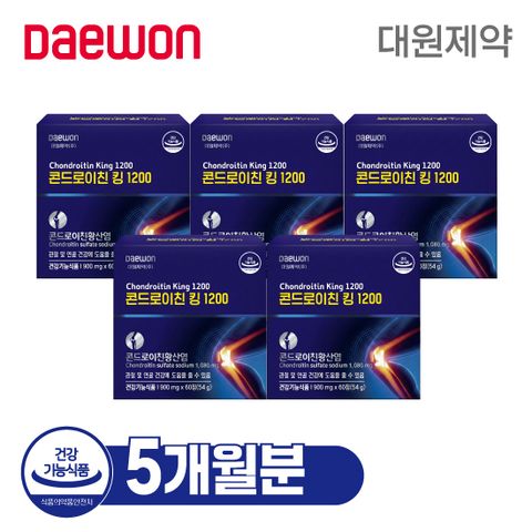 대원제약 콘드로이친킹 1200 5박스(5개월분)