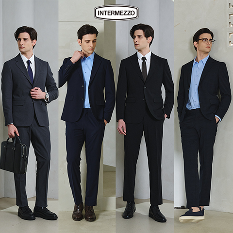 [카드 5%할인]인터메조 26SS 컴포트 셋업 수트 2세트