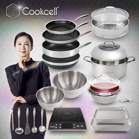 쿡셀 홀로그램 IH 큐브팬 패키지