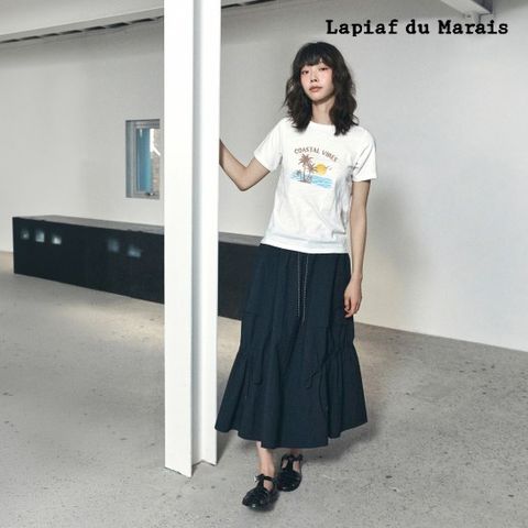 라삐아프 26SS 레이어드 루프 카고스커트 1종