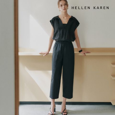 [헬렌카렌] 26SS 나일론 스트레치 배럴 팬츠 3종세트