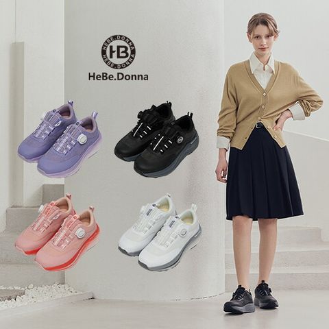 ★헤베도나 26SS 여성 맥스 클라우드 듀얼 쿠션 다이얼화