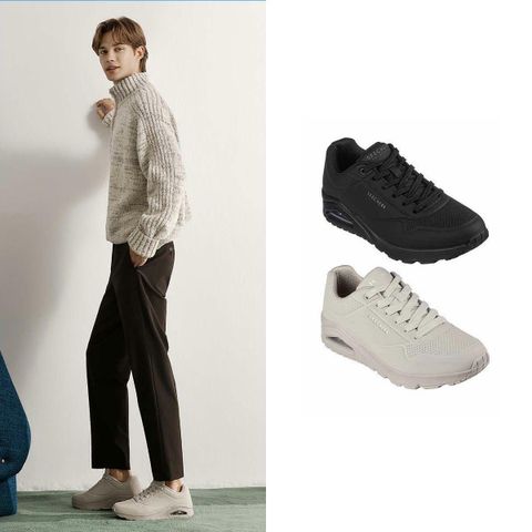 남성 스케쳐스 우노 