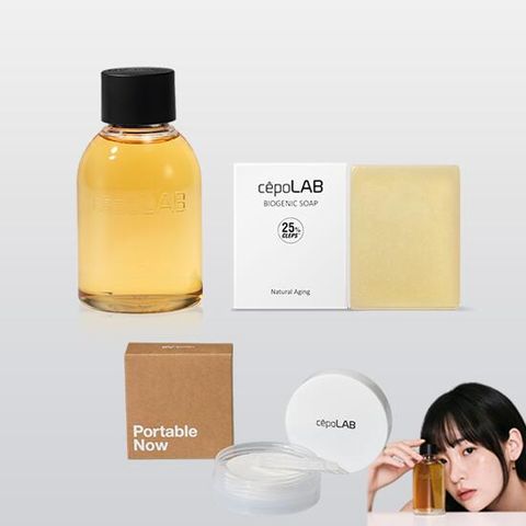 [세리포리아] 세포랩 바이오제닉 에센스 기초 패키지 (100ml1개 + 솝 1개+밀착패드1개)