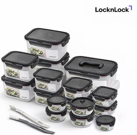 락앤락 비스프리 온더테이블 16종 + 세척솔 2종