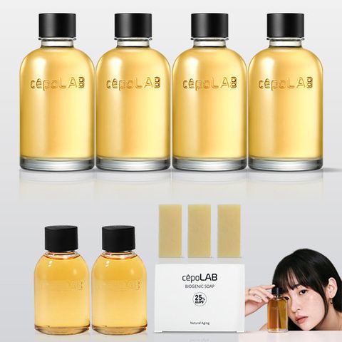 세포랩 바이오제닉 기프트패키지 에센스155ml 4병+100ml 2병+솝3