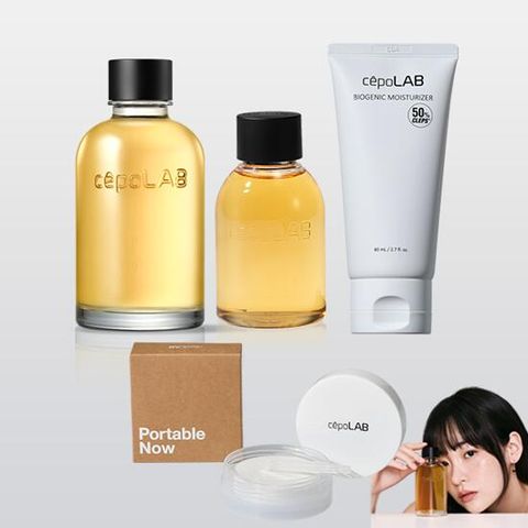 [세리포리아] 세포랩 바이오제닉 에센스 패키지 (155ml 1병+100ml 1병+모이스처라이저80m 1개+밀착패드1개)